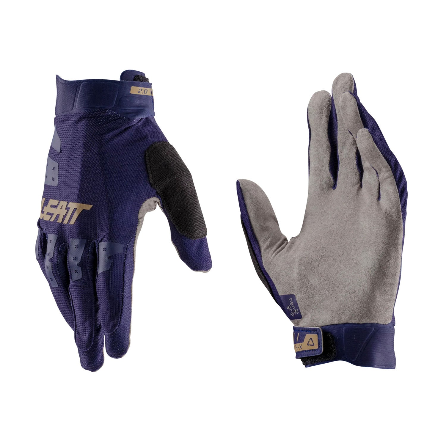 Leatt MTB Gloves 2.0 X-Flow Galaxy Blue - Ultimate Cycles Nowra