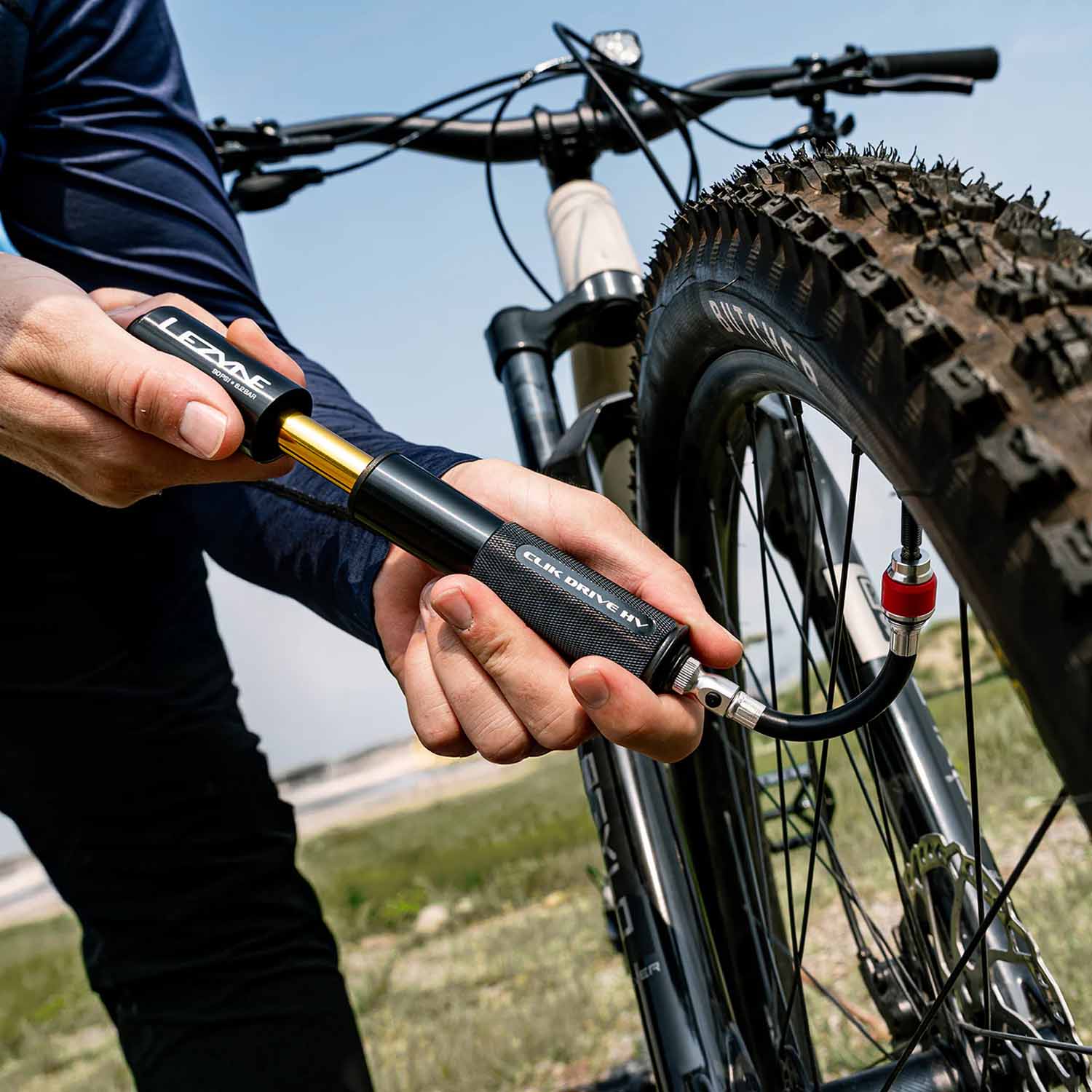 Lezyne Clik Drive HV Mini Pump 90psi Black