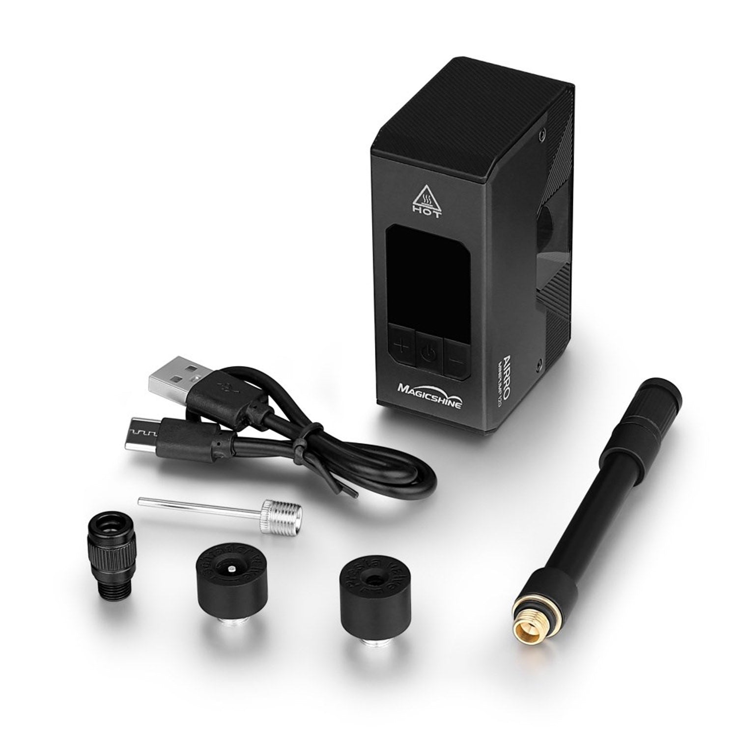 Magicshine Airro Electric Tyre Pump 120psi USB C - Ultimate Cycles Nowra
