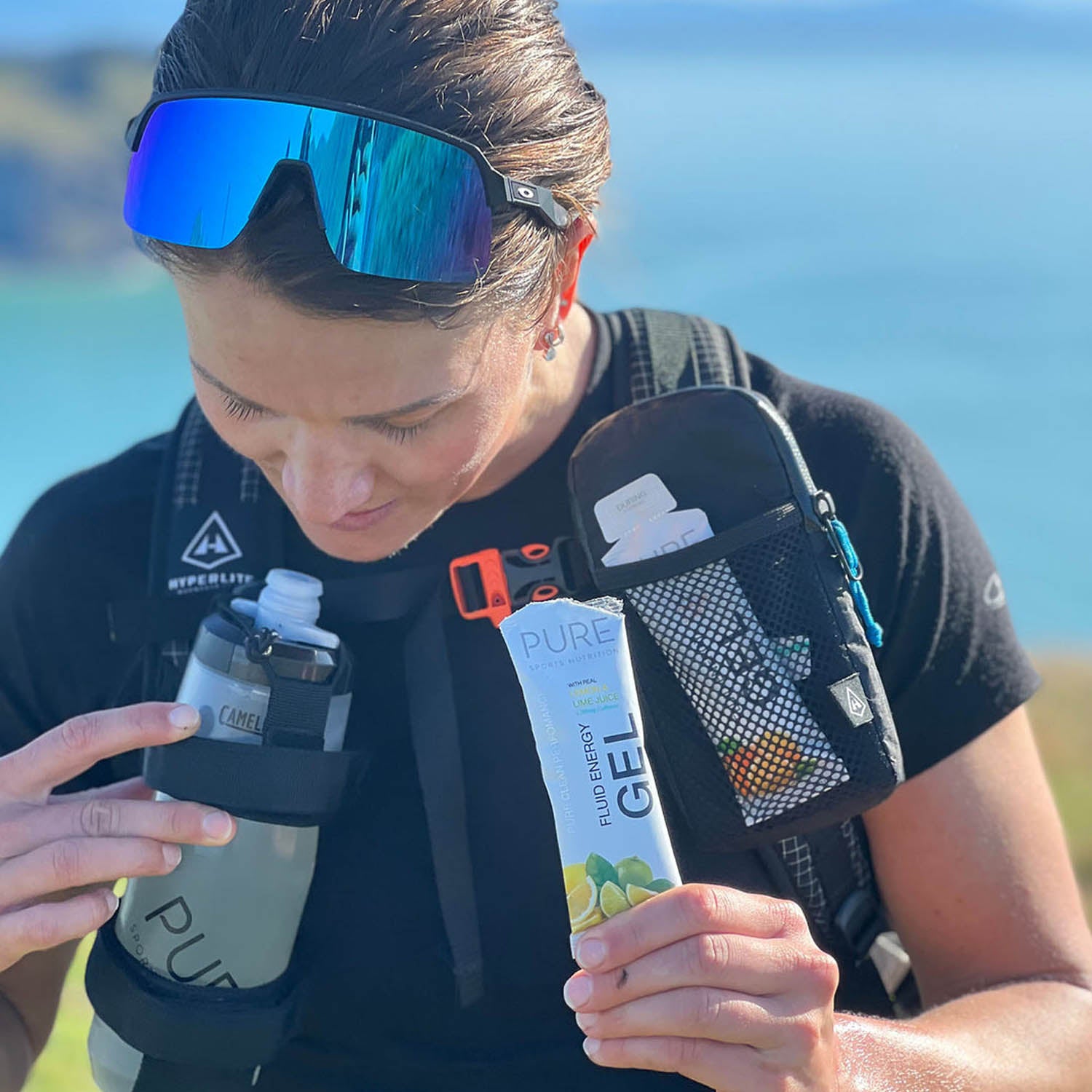 PURE FLUID ENERGY GEL LEMON/LIME 50G - Ultimate Cycles Nowra