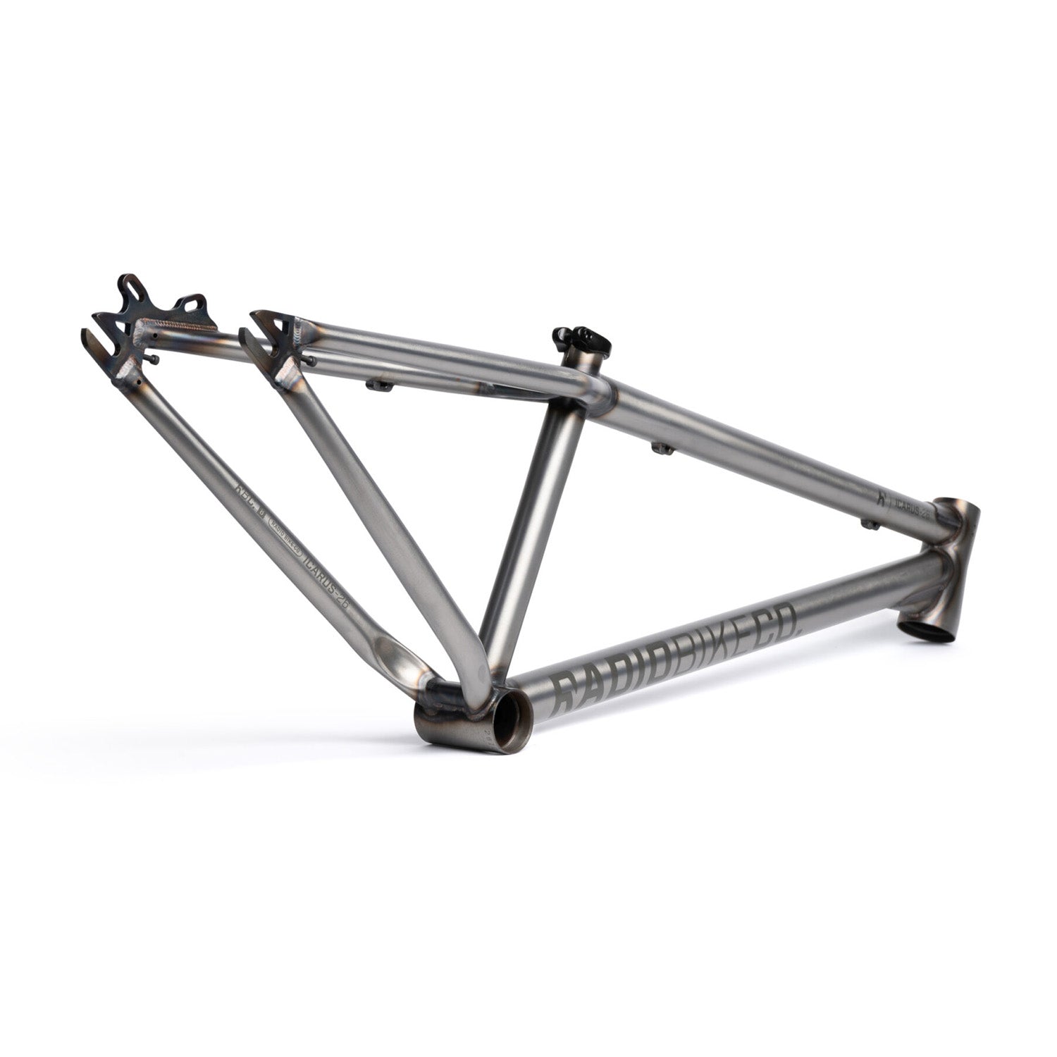 Radio Icarus 26" Dirtjump Frame Raw Alloy - Ultimate Cycles Nowra