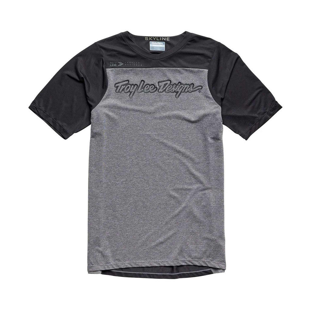 Tld 24.1 Skyline Ss Jersey Signature Htr Grey/black - Ultimate Cycles Nowra