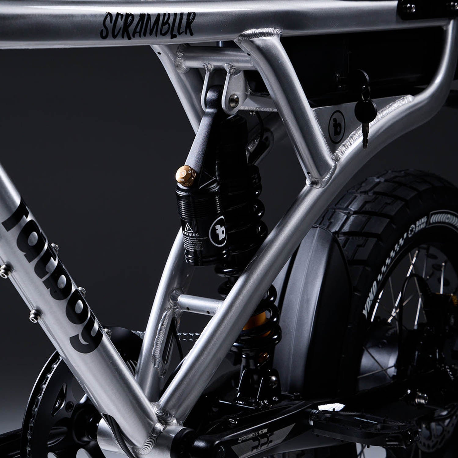 Fatboy The Scrambler Brushed Alloy