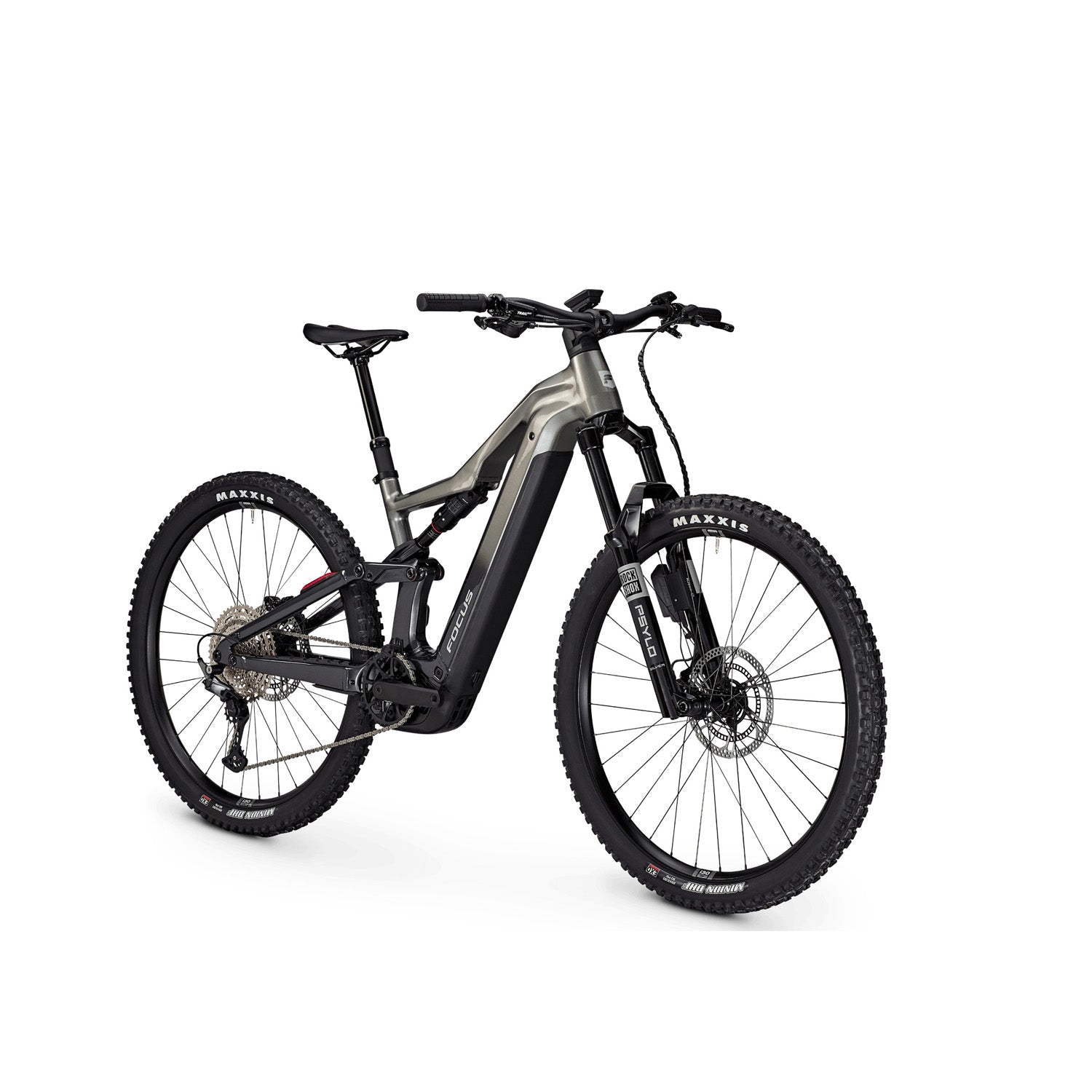 Focus Thron2 6.8 ABS 600Wh Steel Grey / Diamond Black 2026 - Ultimate Cycles Nowra